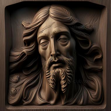 3D model st jesus (STL)